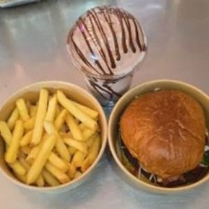 Qtr Pounder Beef Burger Meal 