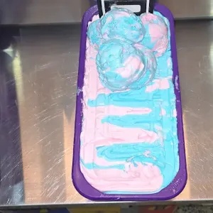 Double Bubblegum Ice Cream 